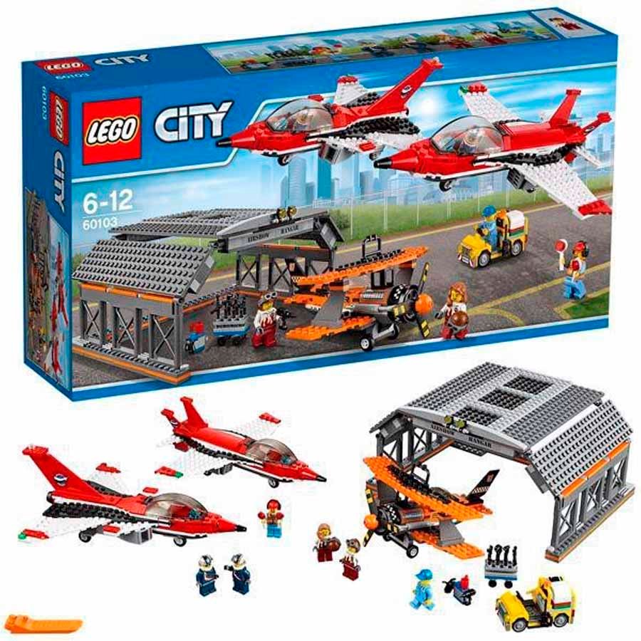 LEGO City Aeropuerto espectáculo aéreo V29 60103