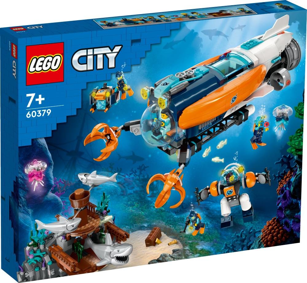 LEGO City | Submarino de Exploración de las Profundidades 60379