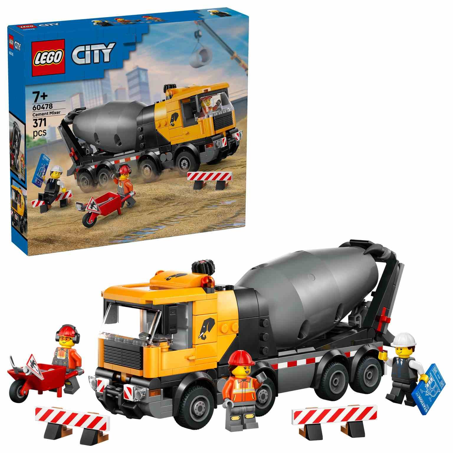 LEGO CITY | Hormigonera - 60478