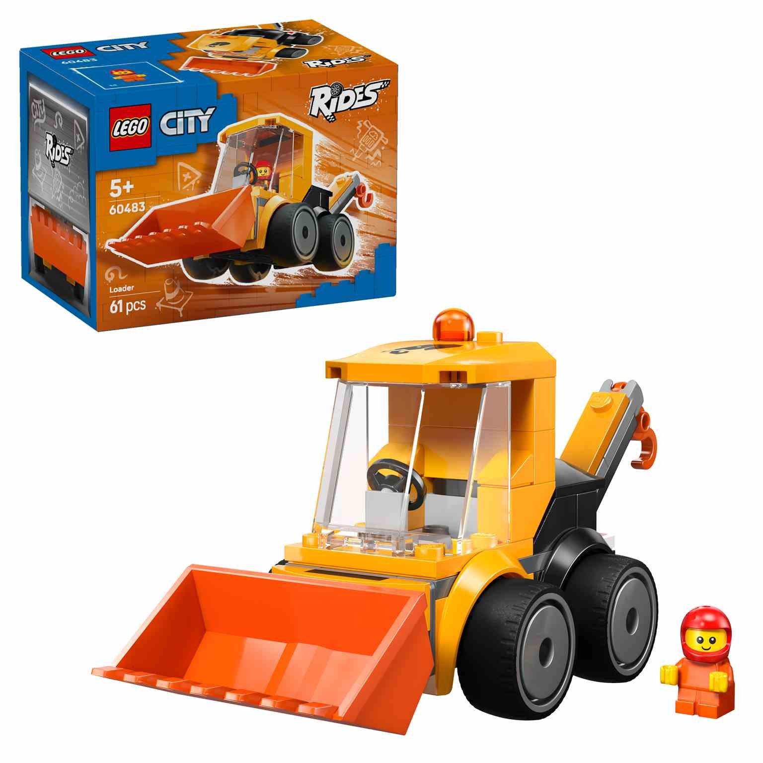 LEGO CITY | Vehículos: Cargadora de Obra - 60483