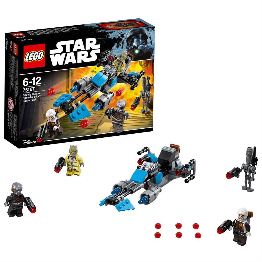 LEGO Star Wars | Pack de Batalla Speeder Bike de Bounty Hunter 75167