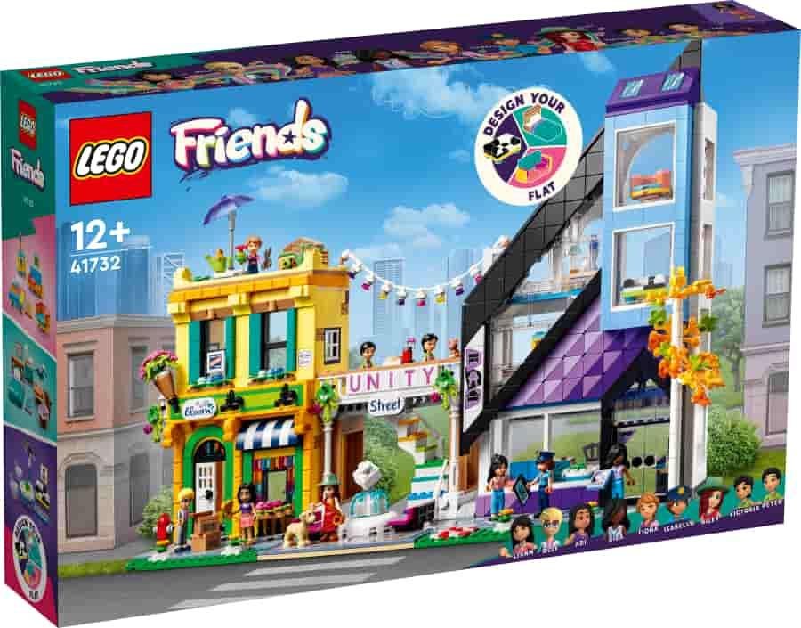 LEGO Friends | Floristería y Tienda de Diseño del Centro 41732