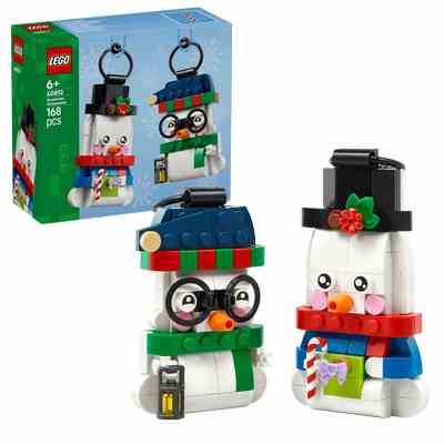 LEGO | Adornos de Muñecos de Nieve - 40812