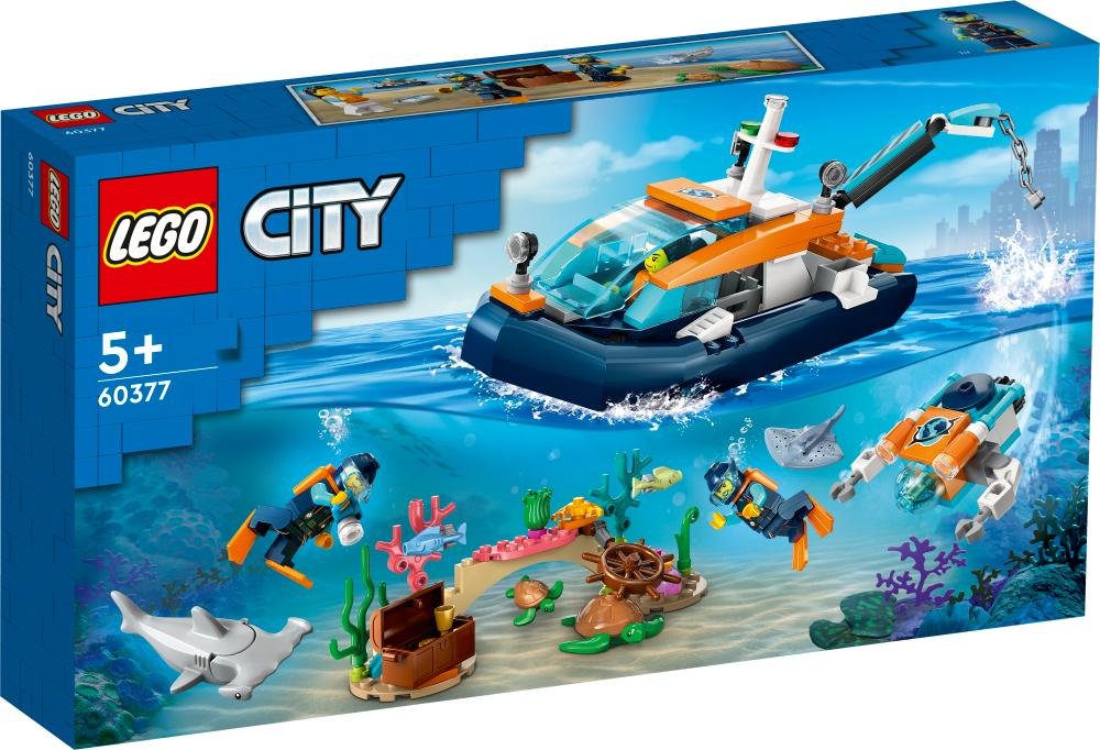 LEGO City | Barco de Exploración Submarina 60377