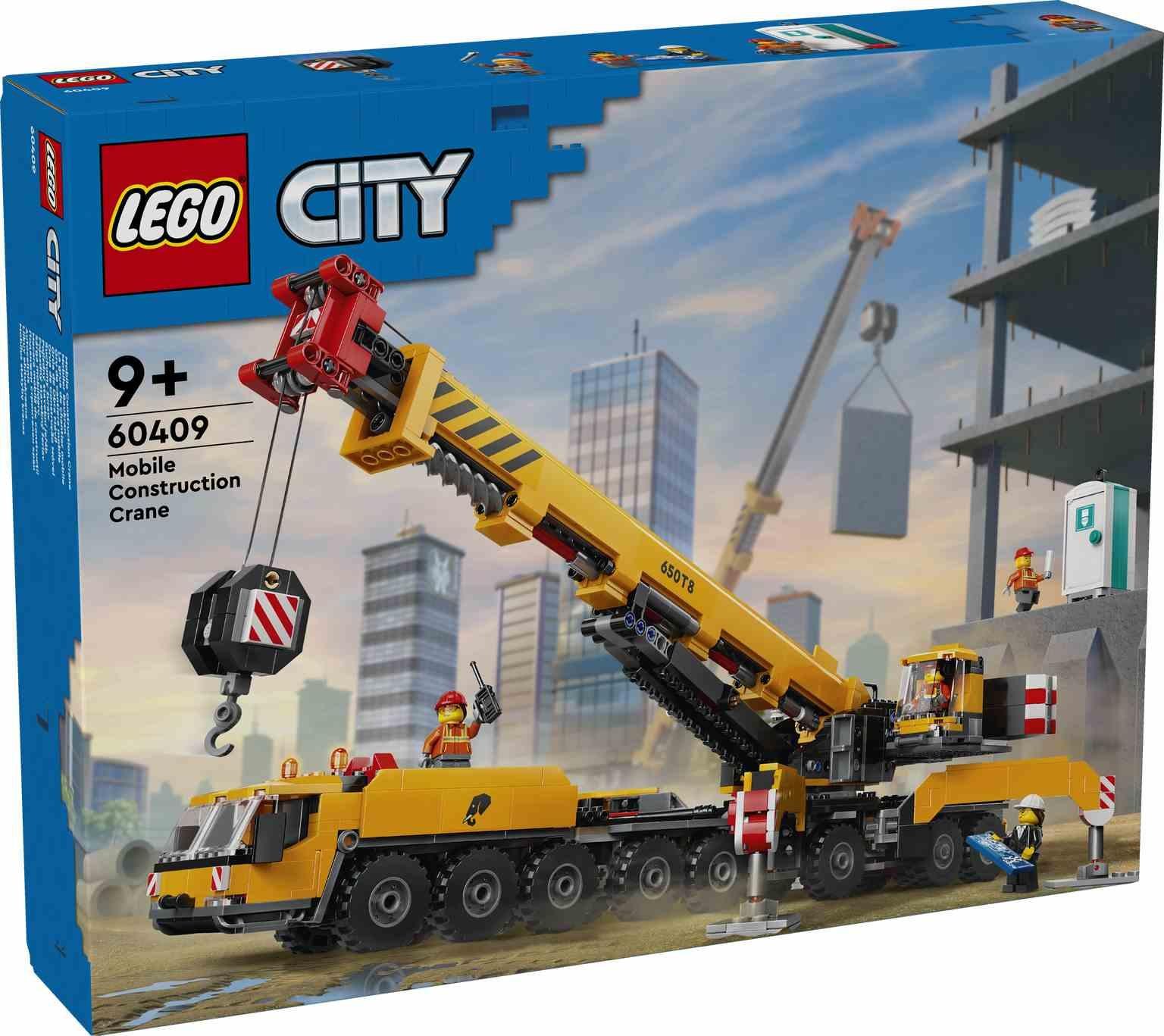 LEGO CITY | Grúa de Obra Móvil Amarilla - 60409