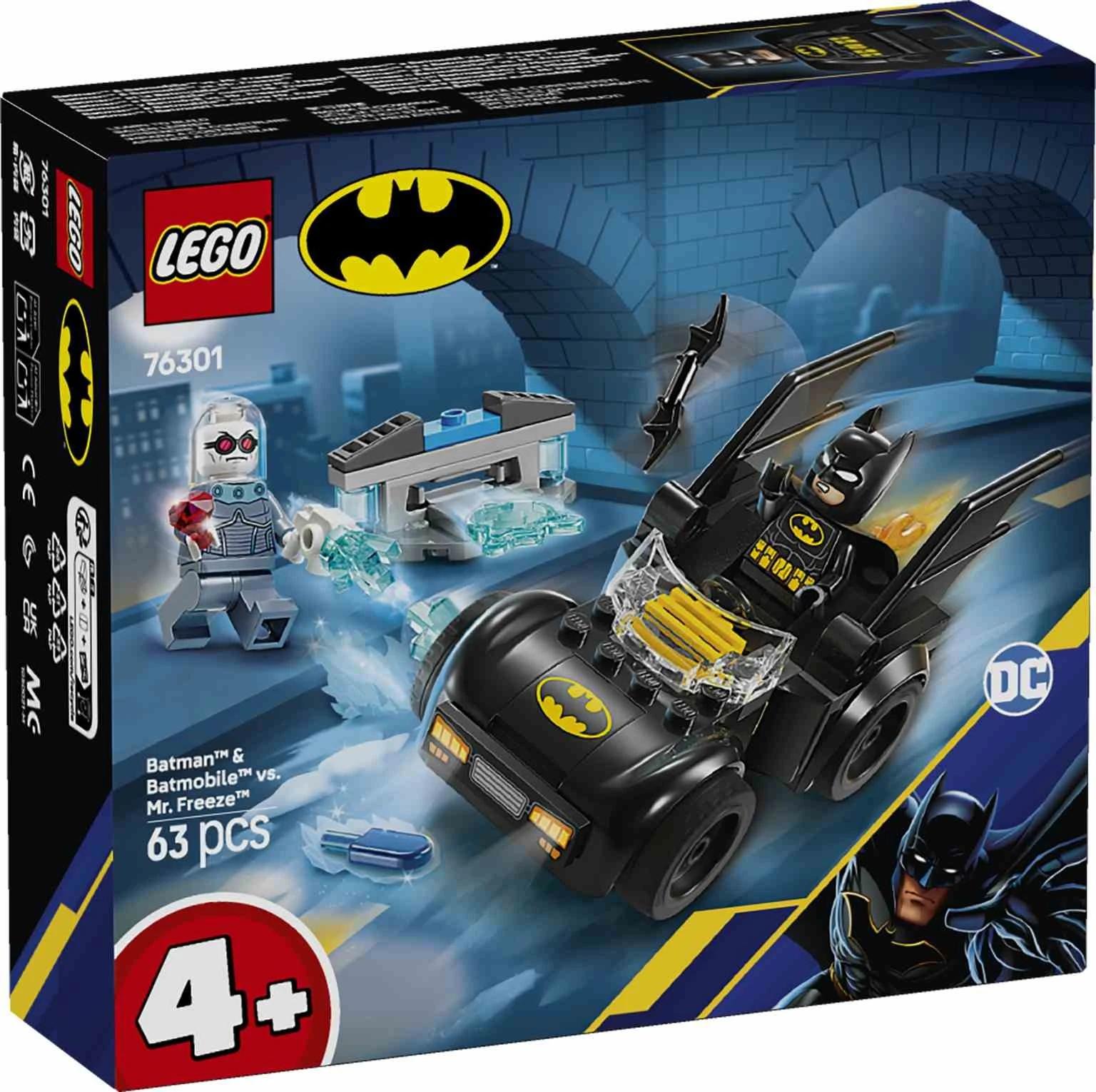 LEGO DC | Batman y Batmóvil vs. Mr. Freeze - 76301