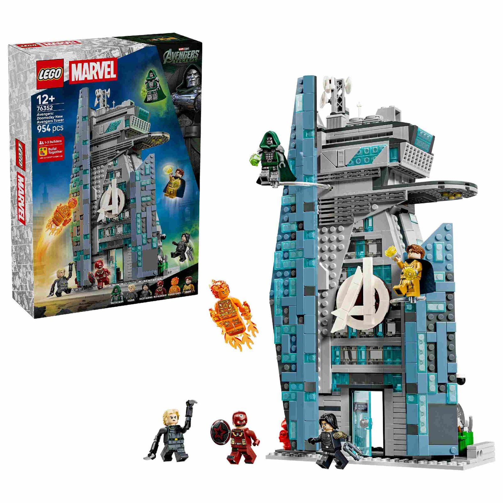 LEGO MARVEL | Nueva Torre Vengadores de Avengers: Doomsday 76352