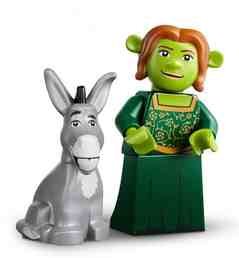 LEGO Minifiguras | Edición Shrek: FIONA Y ASNO 71053-06