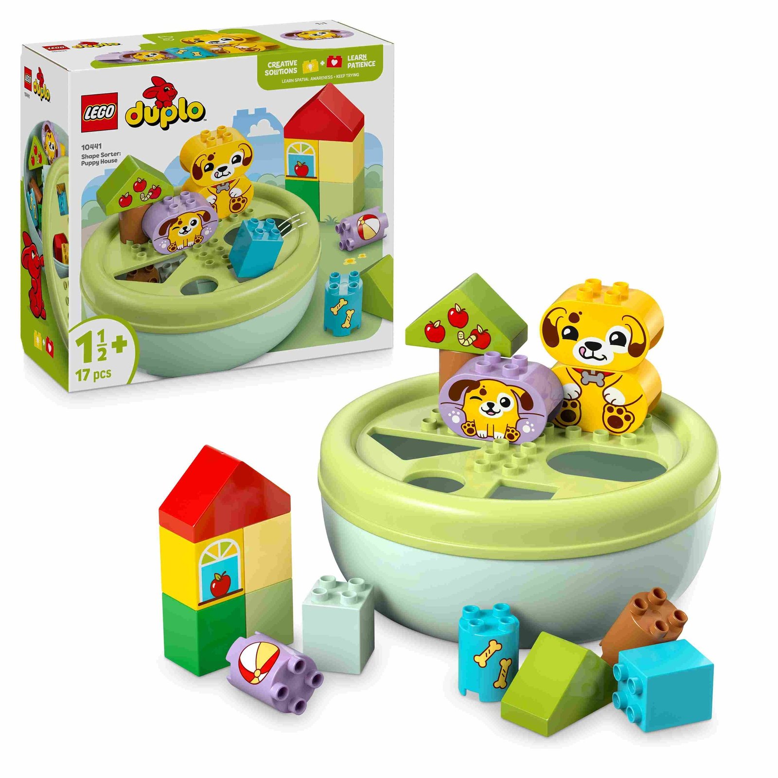 LEGO DUPLO | Clasificador de Formas: Casa de los Perritos - 10441