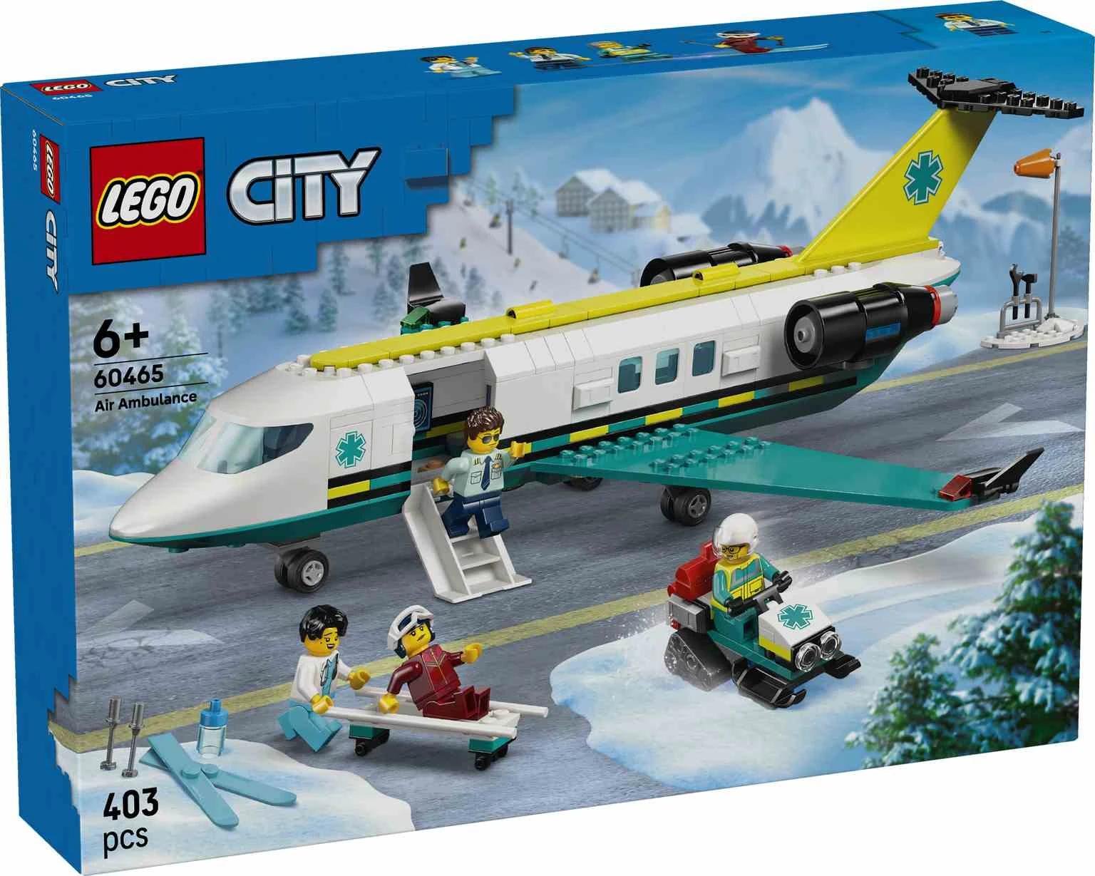 LEGO CITY | Ambulancia Aérea de Emergencia - 60465